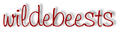 wildebeests